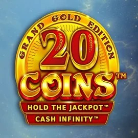 20 Coins Grand Gold Edition logo by Wazdan Hollywin Casino