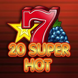 20 Super Hot slot icon by Amusnet Interactive, available at Hollywin Casino