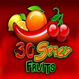 30 Spicy Fruits logo – Slots by Amusnet Interactive at Hollywin Casino