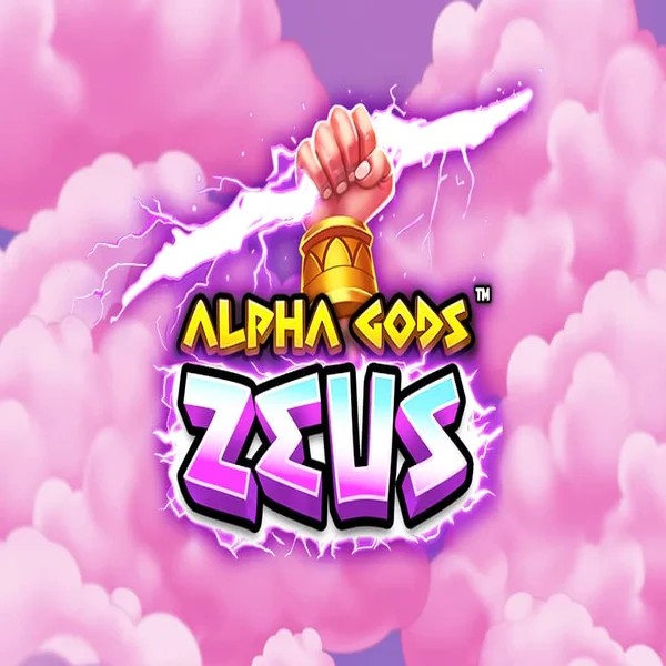 Alpha Gods Zeus logo by PearFiction Studios at Hollywin Casino