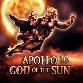 Official Slots logo: Apollo God of the Sun by Novomatic at Hollywin Casino