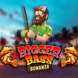 Bigger Bass Bonanza slot visual from Pragmatic Play available on hollywinn.com