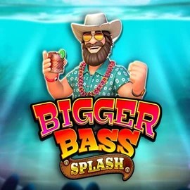 Official Slots logo: Bigger Bass Splash by Pragmatic Play at Hollywin Casino