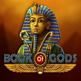 Slots logo of Book of Gods from BF Games at Hollywin Casino