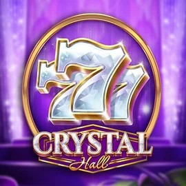 Crystal Hall logo by Play'n GO at Hollywin Casino