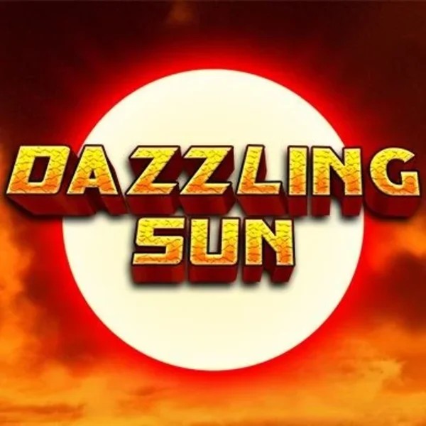 Slots logo of Dazzling Sun from Win Studios at Hollywin Casino