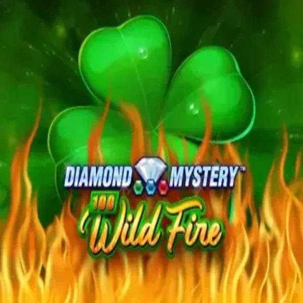 Diamond Mystery 100 Wild Fire game by Greentube – logo hosted on Hollywin Casino