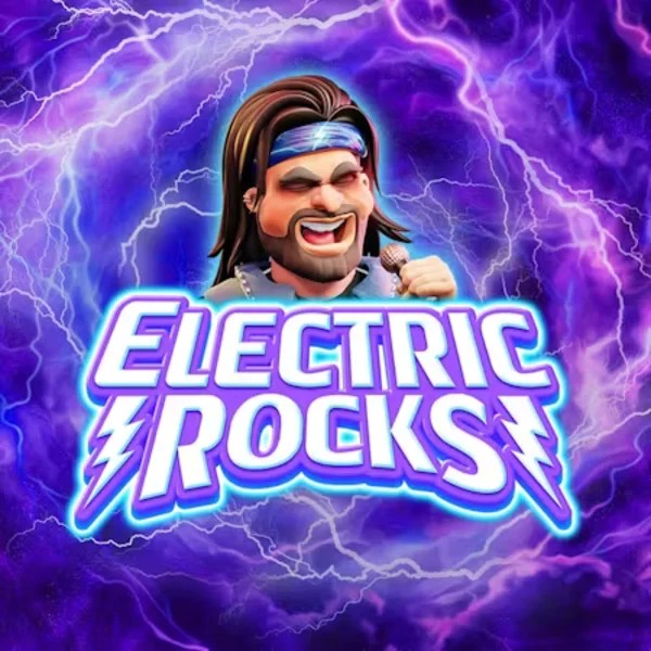 Electric Rocks casino game by Inspired Gaming – featured logo at Hollywin Casino