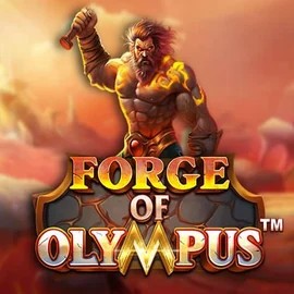 Forge of Olympus slot logo by Pragmatic Play at Hollywin Casino