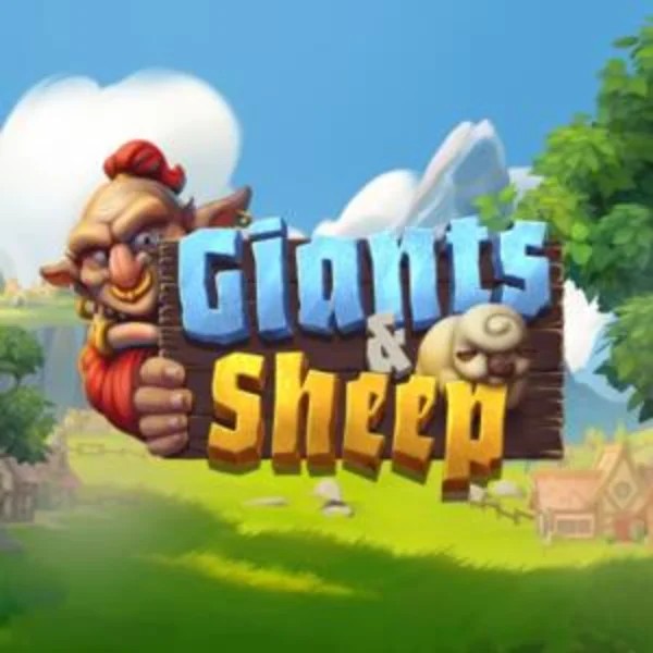 Giants and Sheep logo – Slots by Relax Gaming at Hollywin Casino