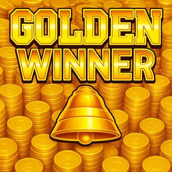 Golden Winner slot visual from Inspired Gaming available on hollywinn.com