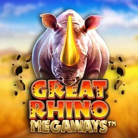 Great Rhino Megaways by Pragmatic Play, showcased at hollywinn.com – game logo