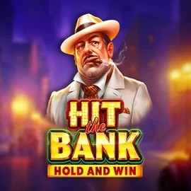 Slots logo of Hit The Bank Hold and Win from Playson at Hollywin Casino