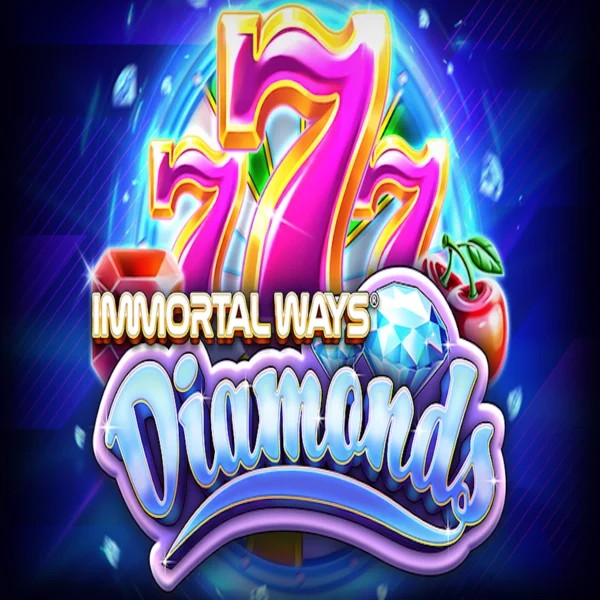 Immortal Ways Diamonds slot visual from RubyPlay available on hollywinn.com