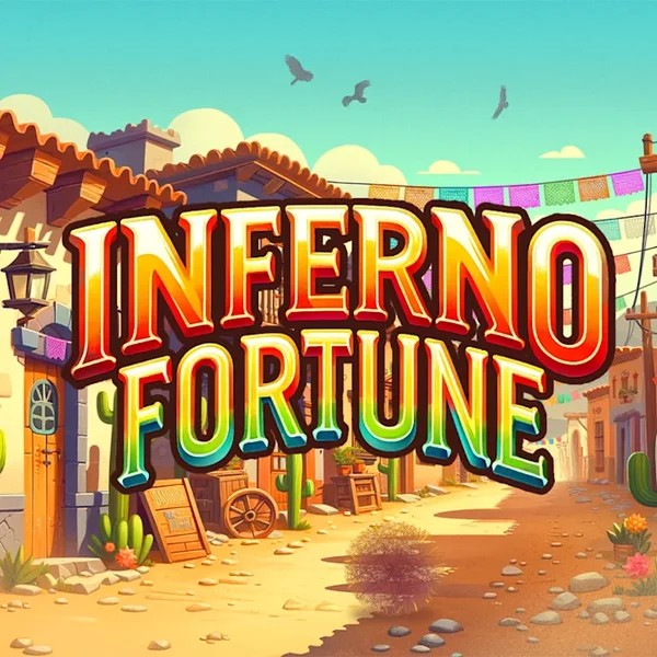 Slots logo of Inferno Fortune from Atomic Slot Lab at Hollywin Casino