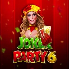 Joker Party 6 logo by Greentube Hollywin Casino