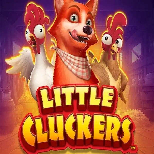 Little Cluckers slot logo by Greentube at Hollywin Casino