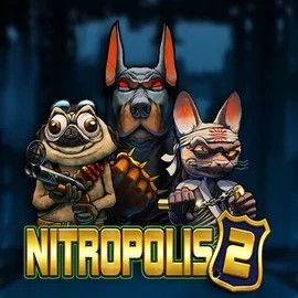 Nitropolis 2 logo – Slots by ELK Studios at Hollywin Casino
