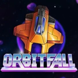 Orbitfall slot visual from ELK Studios available on hollywinn.com