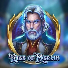 Rise of Merlin slot visual from Play'n GO available on hollywinn.com