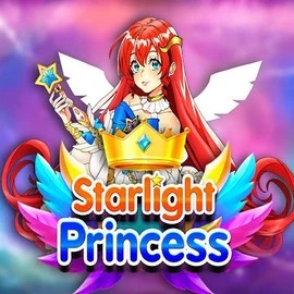 Starlight Princess by Pragmatic Play, showcased at hollywinn.com – game logo