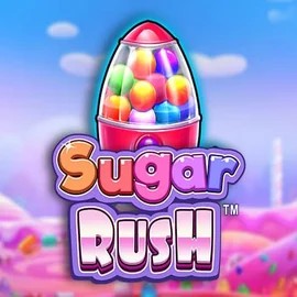 Sugar Rush game by Pragmatic Play – logo hosted on Hollywin Casino