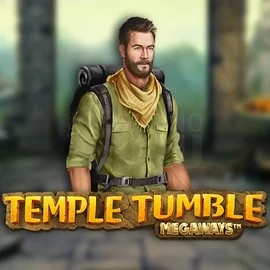 Official Slots logo: Temple Tumble Megaways by Relax Gaming at Hollywin Casino