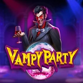 Vampy Party casino game by Pragmatic Play – featured logo at Hollywin Casino